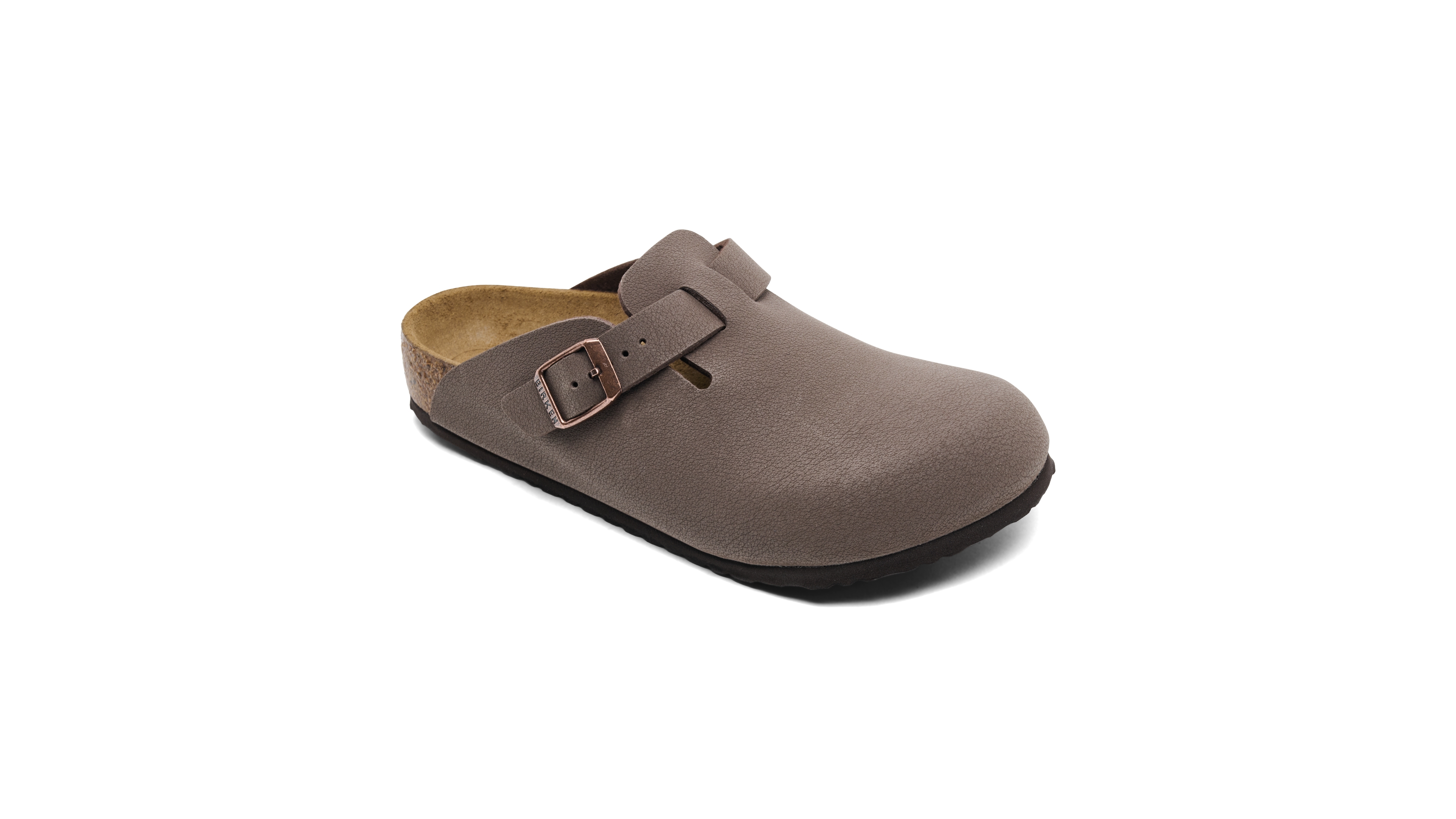 Birkenstock Little Kids' Boston Birkibuc Clogs from Finish Line