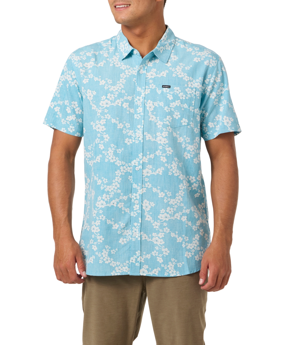 O'Neill Men's Oasis Short Sleeve Standard Shirt