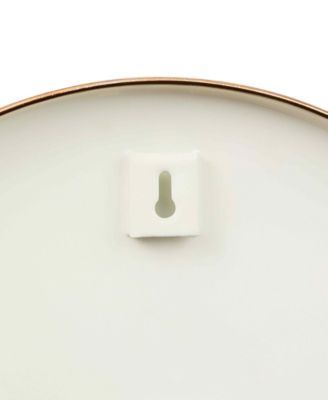 Violet Check 12" Handmade Clock