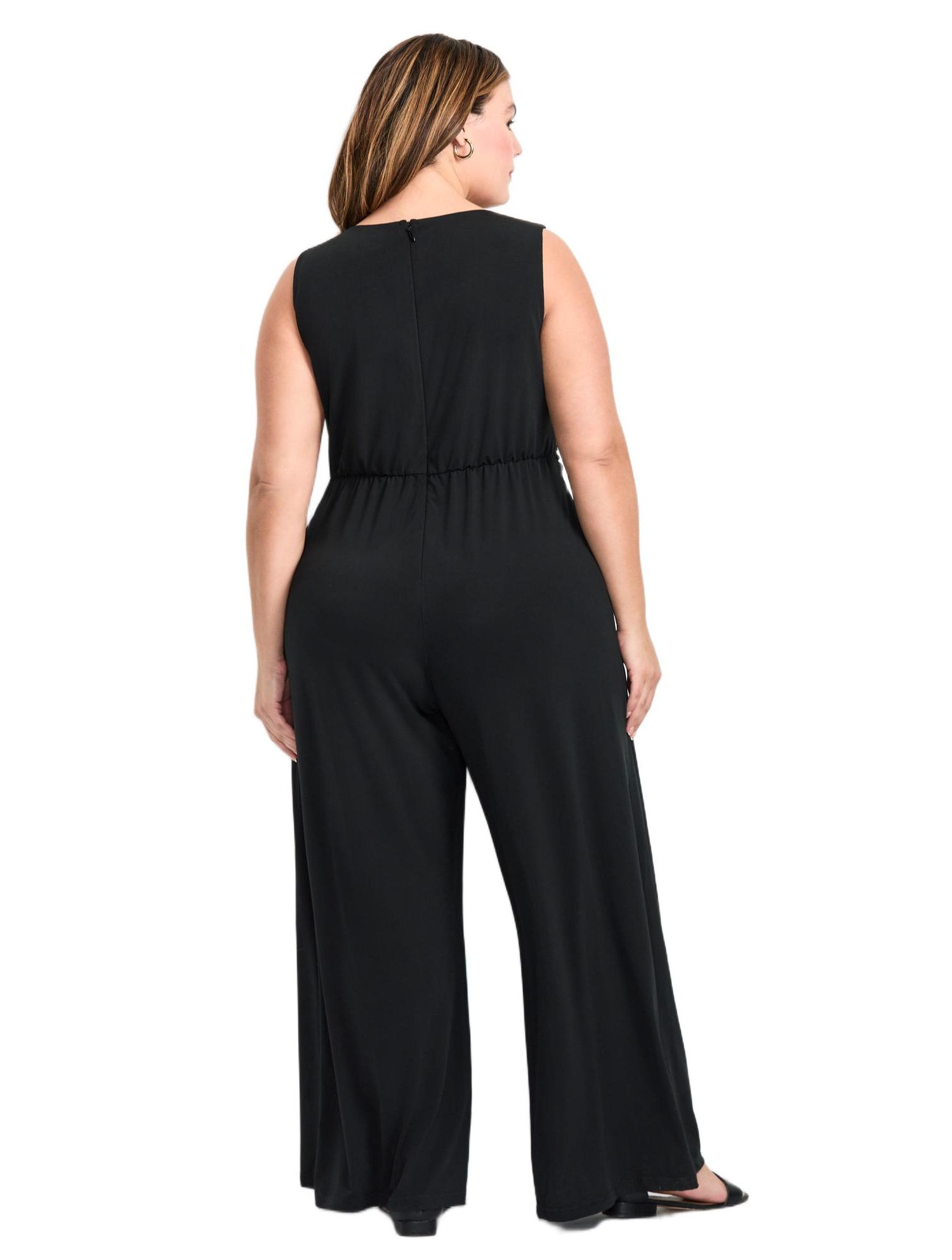 Women's Plus Size Audrey Twist Front Jumpsuit