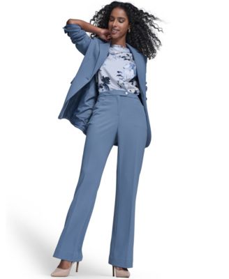 Petite Notch Collar One Button Jacket