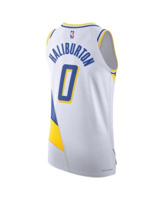 Men's and Women's Tyrese Haliburton White Indiana Pacers 2025/26 City Edition Authentic Jersey