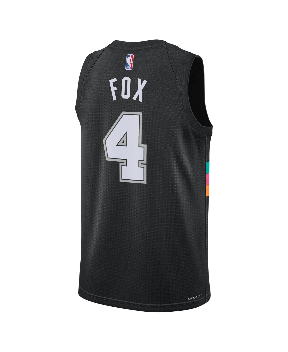 Nike Men's and Women's De'Aaron Fox Black San Antonio Spurs 2025/26 City Edition Swingman Jersey