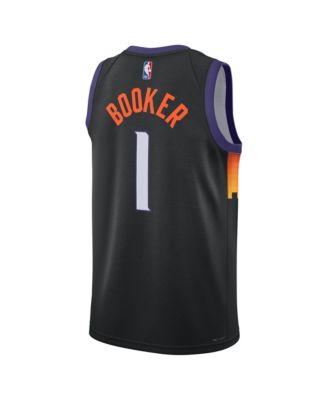 Men's and Women's Devin Booker Black Phoenix Suns 2025/26 City Edition Swingman Jersey