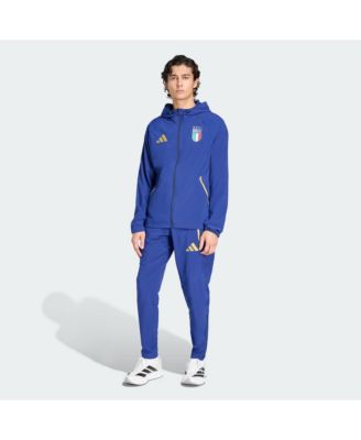 Men's Blue Italy National Team 2026 World Cup Travel Windbreaker Jacket