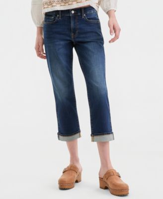 Women's Mid-Rise Sweet Crop Jeans