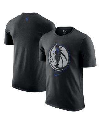 Men's Black Dallas Mavericks 2025/26 City Edition Remix Essential Logo T-Shirt