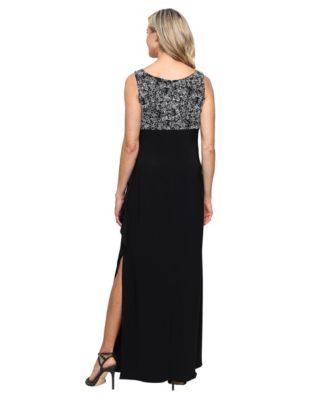 Petite Long Empire Waist Cand Dress and Jacket, 2-Piece Set