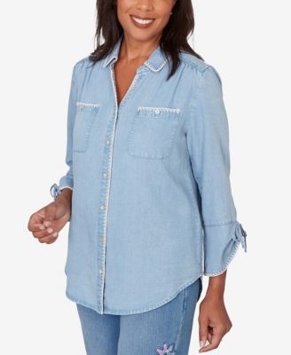 Petite Hilton Head 3/4-Sleeve Shirt