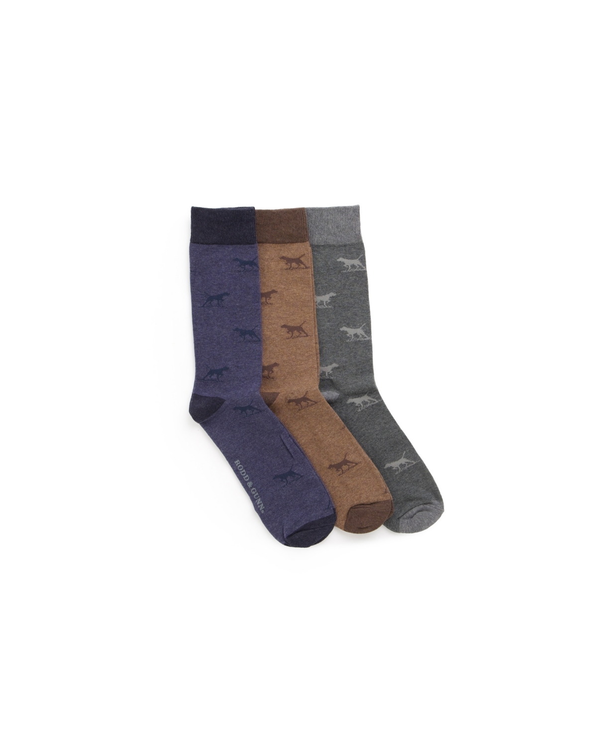 Rodd & Gunn Men's Dogs-a-Plenty Three Pack Socks