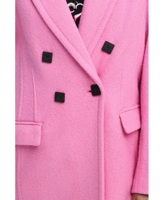 Women's Double-breasted coat with buttons