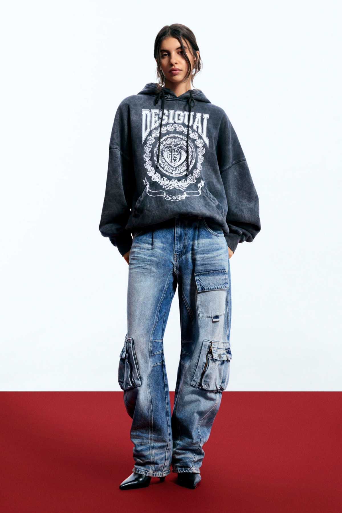 Desigual Women's Egonlab embroidered sweatshirt