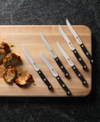 J.A. Henckels Gourmet 6-Pc. Steak Knife Set