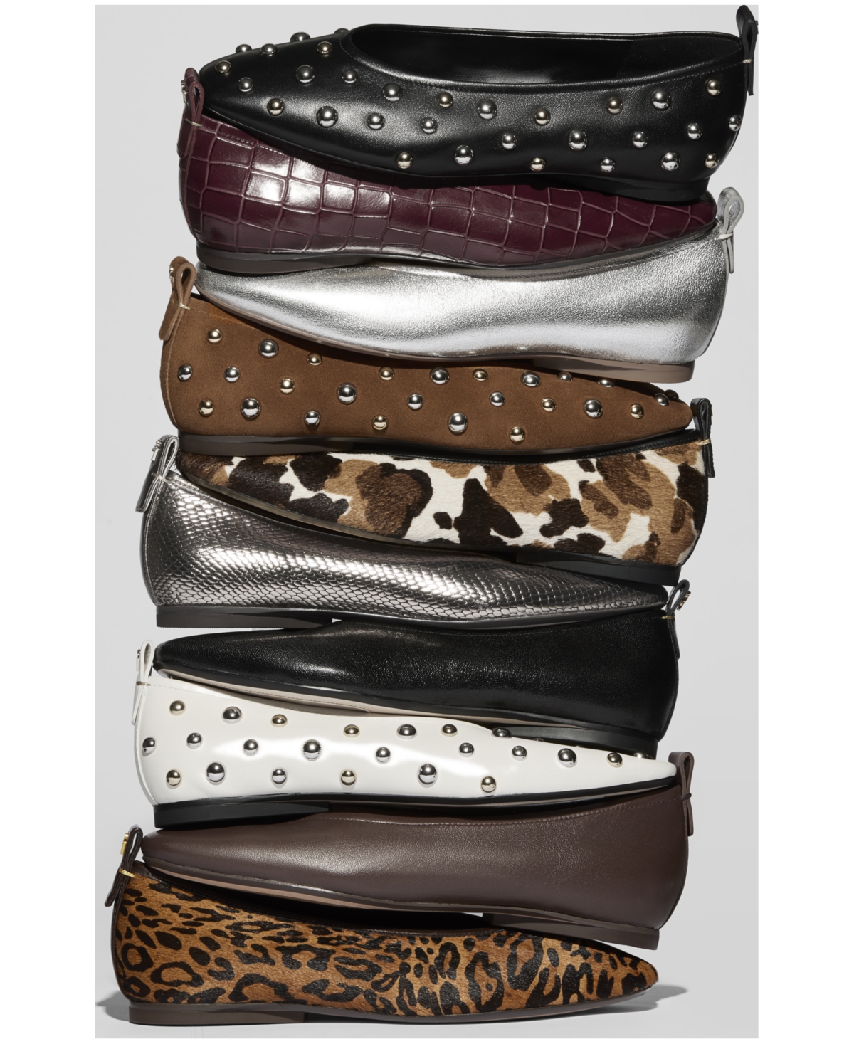 Naturalizer Women's Carla-Stud Ballet Flats