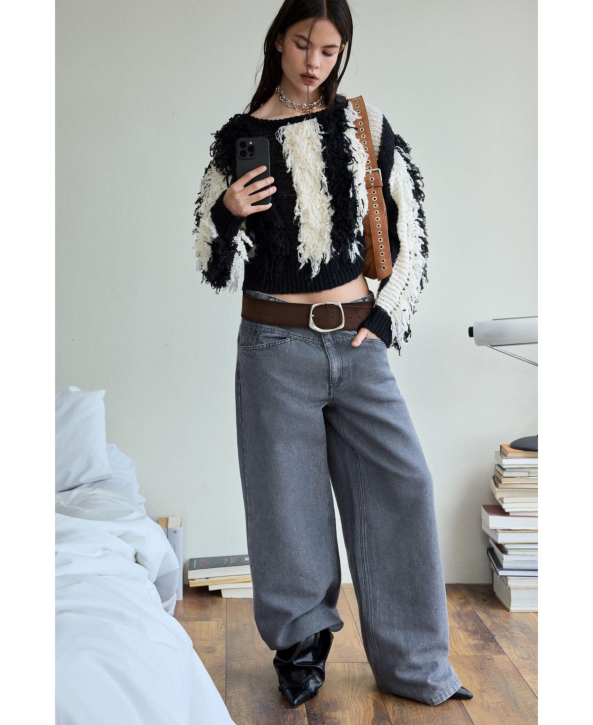 Desigual Women's Frayed sweater