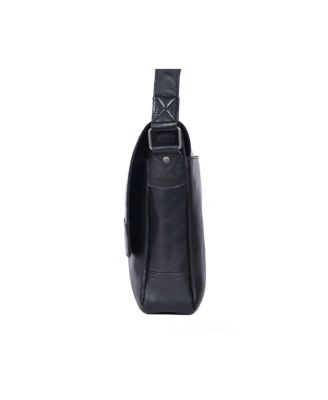 Vintage Brown Genuine Leather Messenger Bag Laptop Briefcase Satchel Crossbody Shoulder Bag for Men Women – Office, Travel & Everyday Use