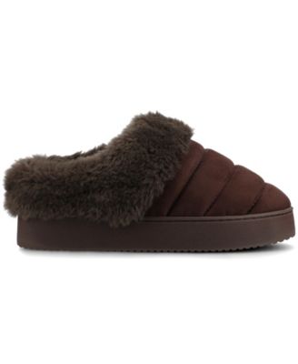 Women's Blair Quilted Round Toe Cushioned Clog Slippers