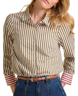 Women's Vicky Long Sleeve Striped Shirt