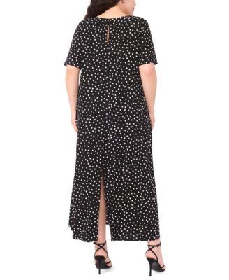 Plus Size Crewneck Maxi Dress