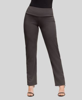 Petite Comfortable Stretch High Waist Dress Pants