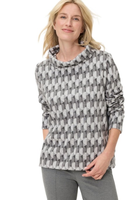 Женские топы Olsen Women's Geo Jersey Top