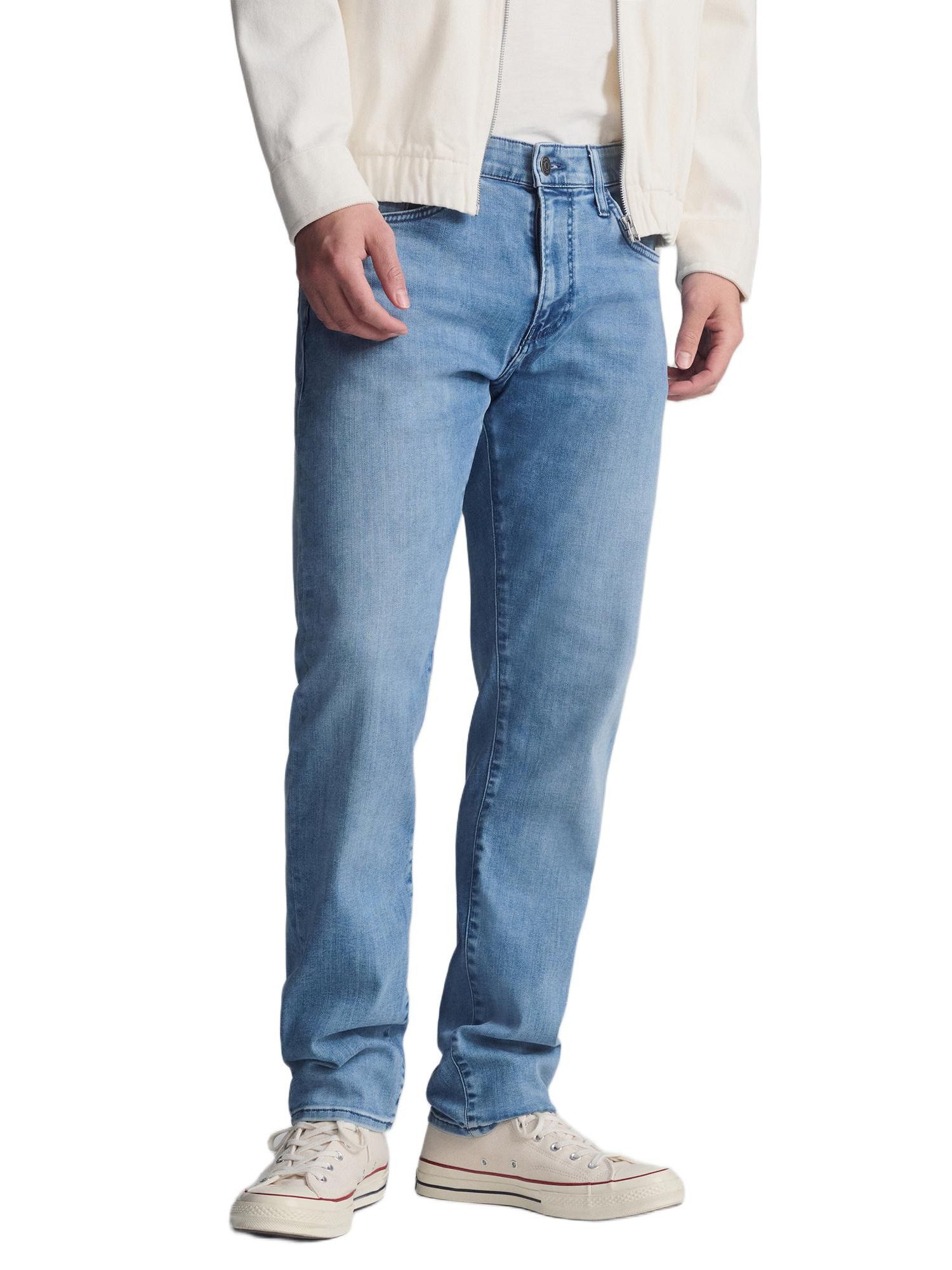 Men's Mavi Jake Slim Leg In Light Tonal Brushed Supermove