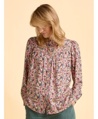 Women's Ellise Long Sleeve Round Neck Shirt