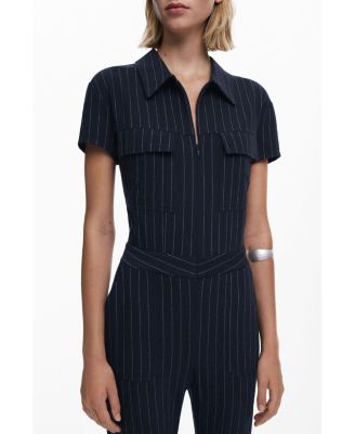 Women's Pinstripe jumpsuit