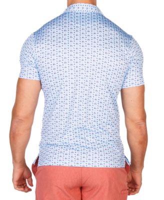 Men's Golf Carts Performance Polo