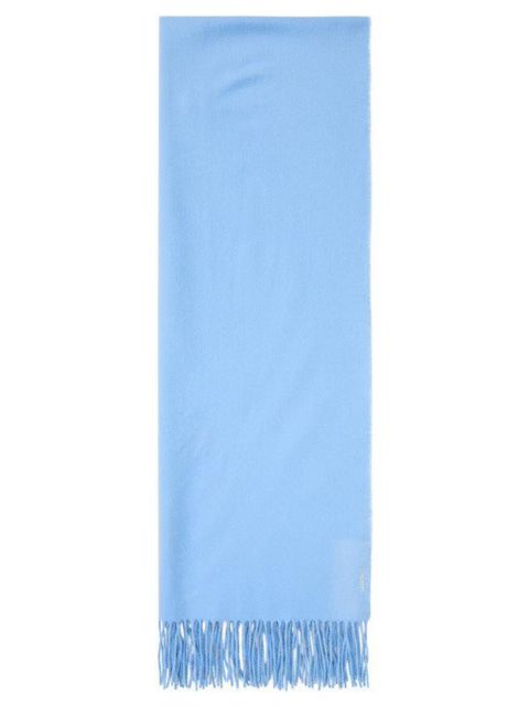 Женский шарф Olsen Solid with Fringe, цвет: Синий