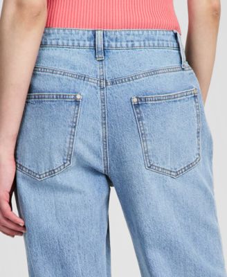 Women's Patchwork Flare-Leg Jeans, Macy's Exclusive