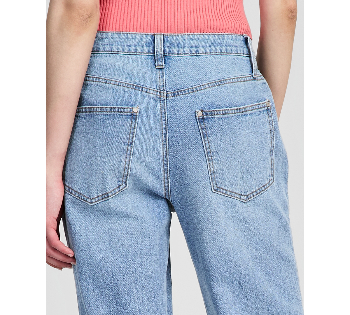 And Now This Women's Patchwork Flare-Leg Jeans, Macy's Exclusive