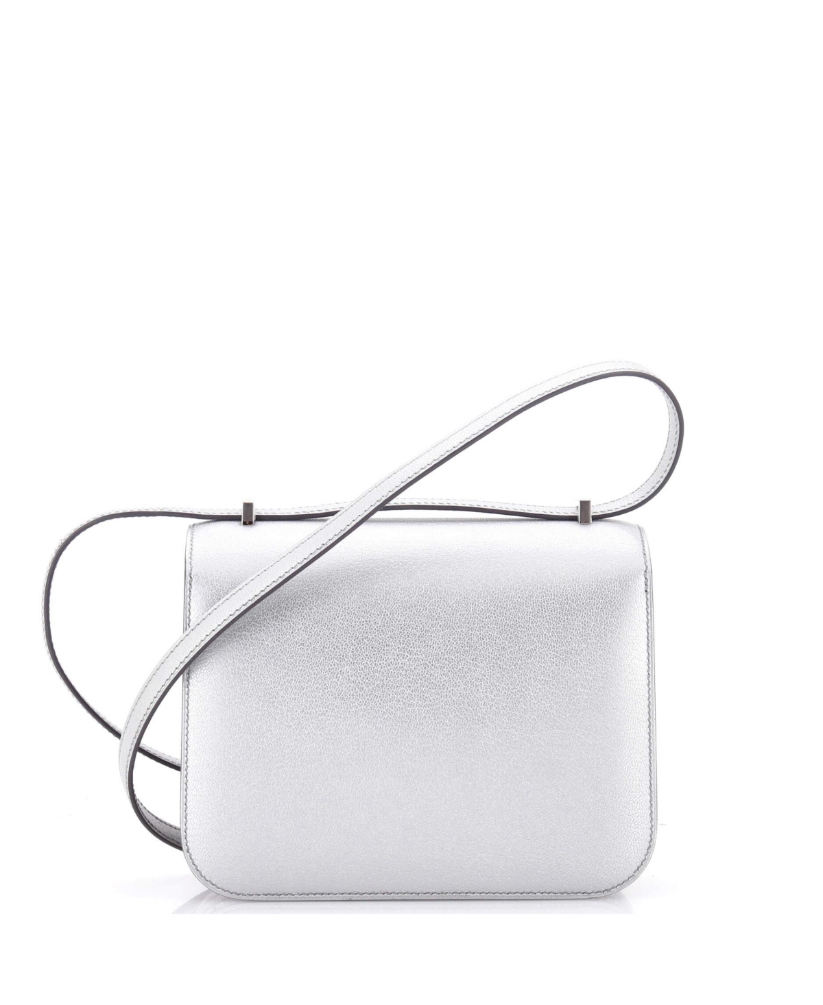 Pre-Owned HERMES 18 Constance Nm Bag Metallic Chevre Chamkilight