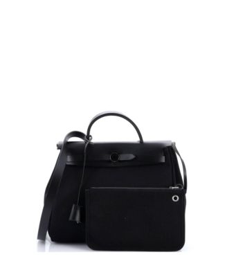 31 Herbag Zip Leather and Toile