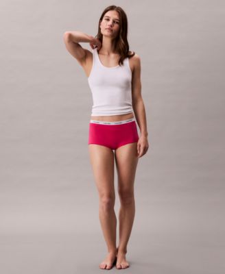 Women's Modern Logo Boyshort Underwear QD5195