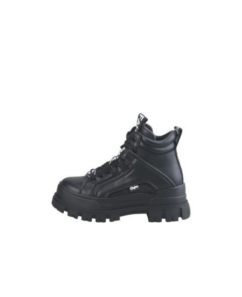 Женские ботинки Buffalo Boots Aspha Nc Mid Flat Bootie, цвет: Чёрный