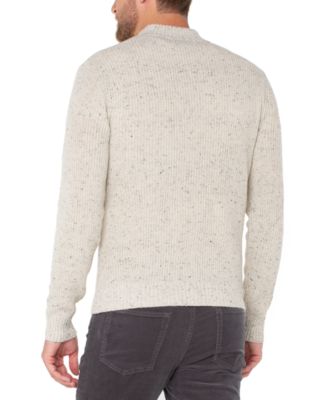 Men's Donegal Rib Quarter-Zip Sweater
