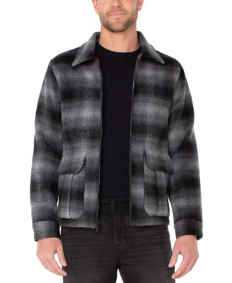 Liverpool Los Angeles - Men's Zippered Plaid Jacket
