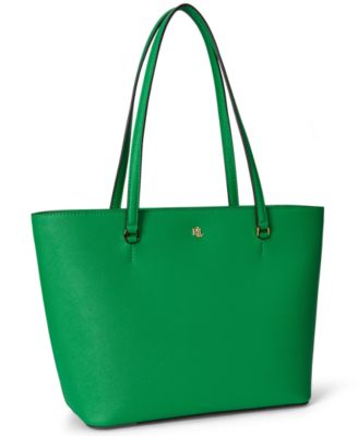 Crosshatch Leather Medium Karly Shopper Tote
