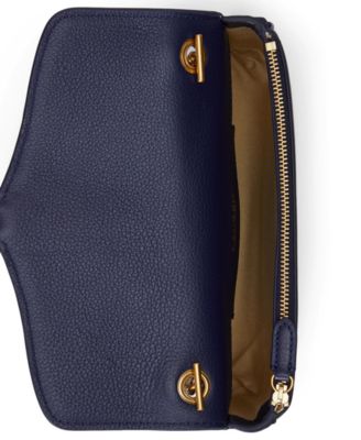 Bradley Small Pebbled Leather Crossbody Wallet