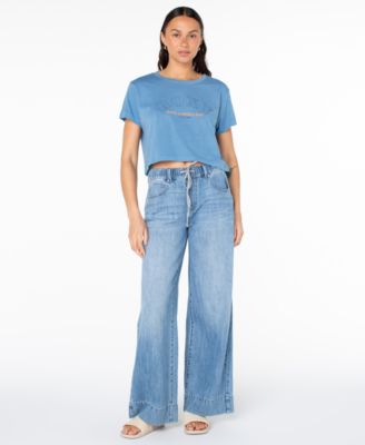 Women's Swell Day Cropped Boxy Short-Sleeve T-Shirt