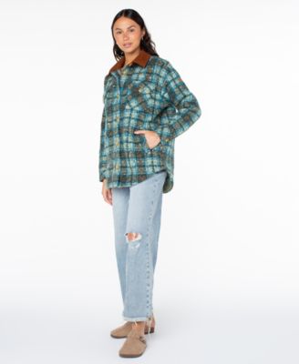 Women's Overlander Plaid Long-Sleeve Jacket