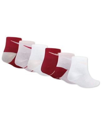 Girls' 4-7 Ankle Socks, 6-Pack