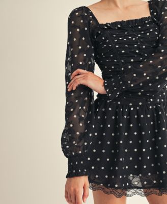 Women's Sorenne Square Neck Mini Dress