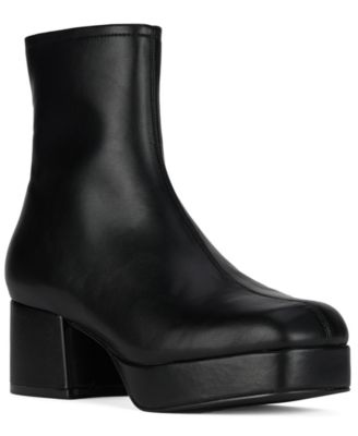 Jeffrey Campbell - Women's Capacity Platform Block-Heel Booties