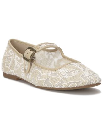 Women's Tannyr Burnout Lace Mary Jane Ballet Flats