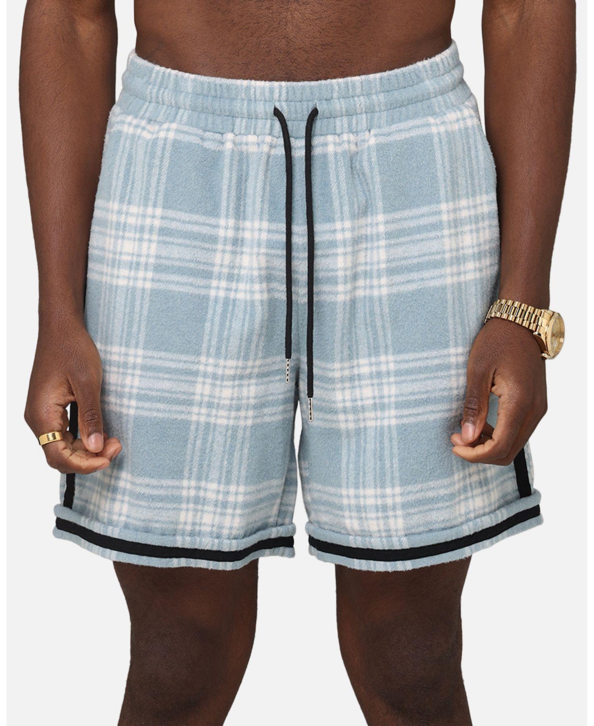 Xxiii Men's Plaid Ball Shorts