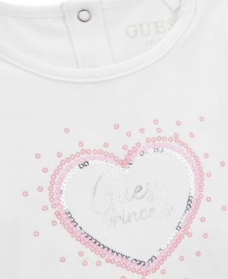 Baby Girls' Long-Sleeve T-Shirt and Skirt, 2-Piece Set