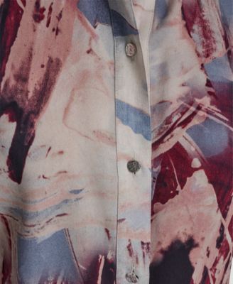 Women's Short-Sleeve Button-Front Shirt