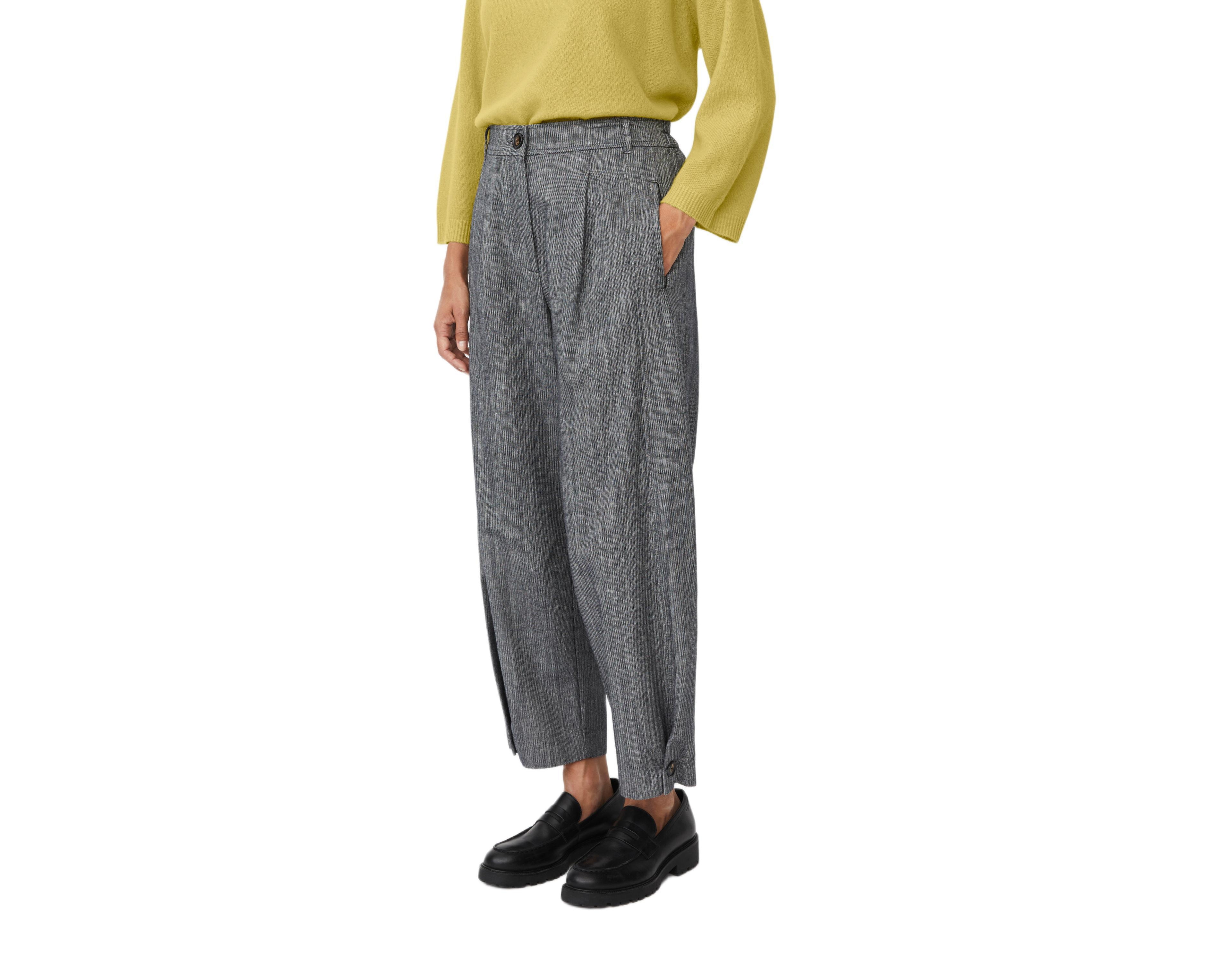 Masai Copenhagen Women's Punna Cropped Button Fastening Pants